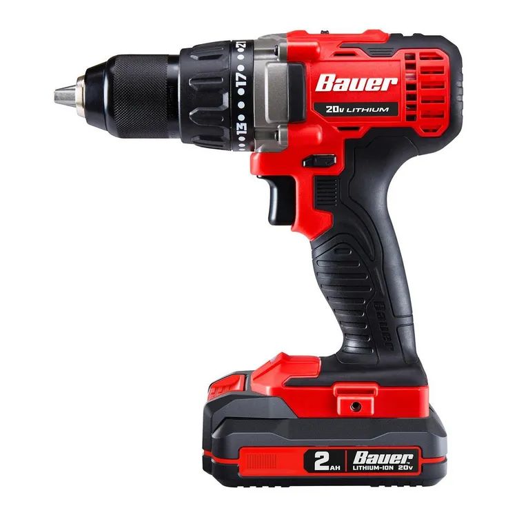 Combo 2 Herramientas 20V: Taladro E Impacto (Bauer)