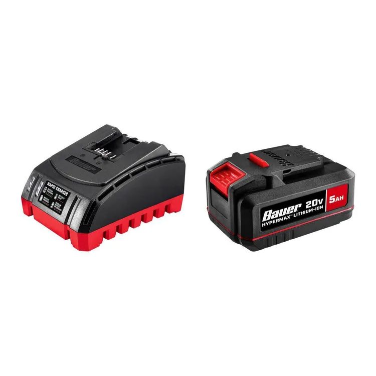 Kit De Inicio: Batería 5 Ah Y Cargador 20V (Bauer)