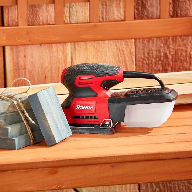 Lijadora Orbital De Palma 1/4" (Bauer)