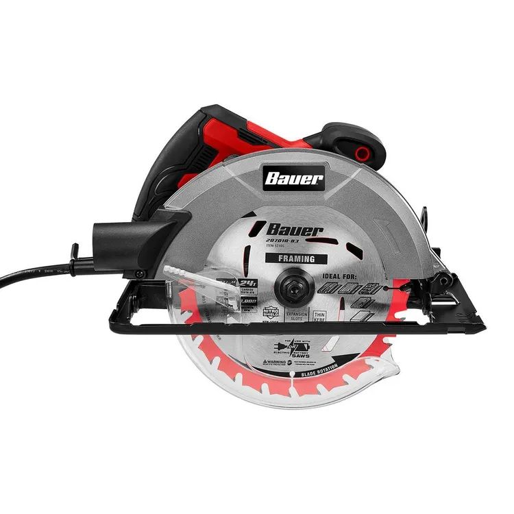 Sierra Circular De 7-1/4" 14A (Bauer)