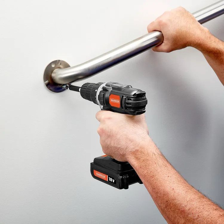 Taladro/Atornillador Inalámbrico de 3/8" 18V (Warrior)