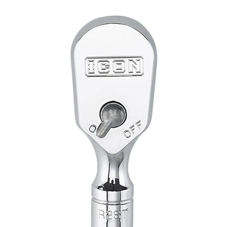 Matraca Profesional De Mango Corto Y Perfil Bajo 3/8" (Icon)