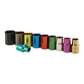 Juego de Dados SAE Codificados por Color de 10 piezas 1/2 "(Pittsburgh Pro)